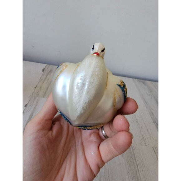 polonaise adler gold peacock swan ornament komozja glass Xmas tree - Picture 9 of 10